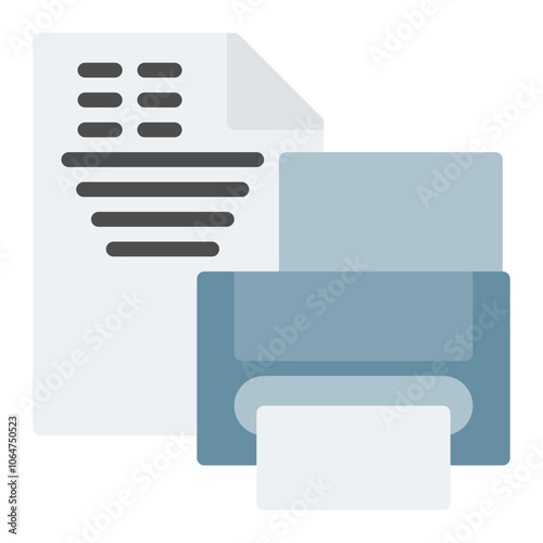 Page Setup icon vector image. Can be used for Printing.