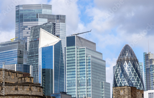 A View Of The Cityscape Of London, in the United Kingdom