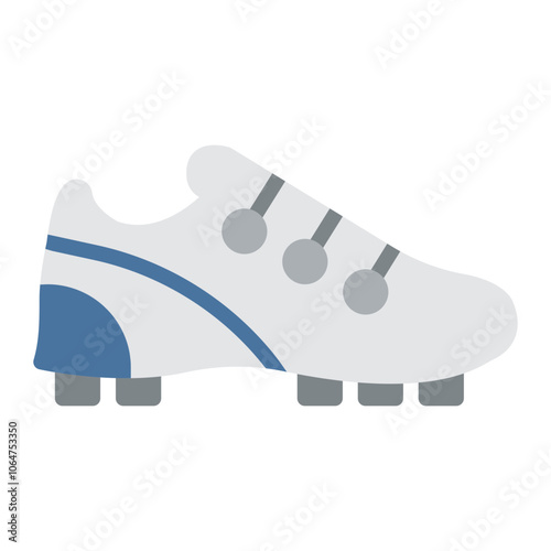 Golf Shoes icon vector image. Can be used for Golf. photo