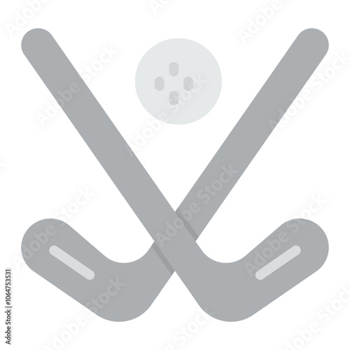 Putter icon vector image. Can be used for Golf.