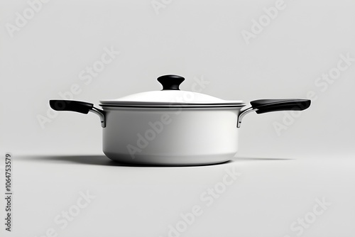Professional Chef Cooking Isolated on White Background   Generative AI illustration