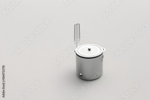 Professional Chef Isolated on White Background Generative AI illustration
