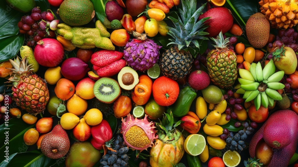 diverse world of exotic fruits and vegetables diverse world of exotic fruits and vegetables