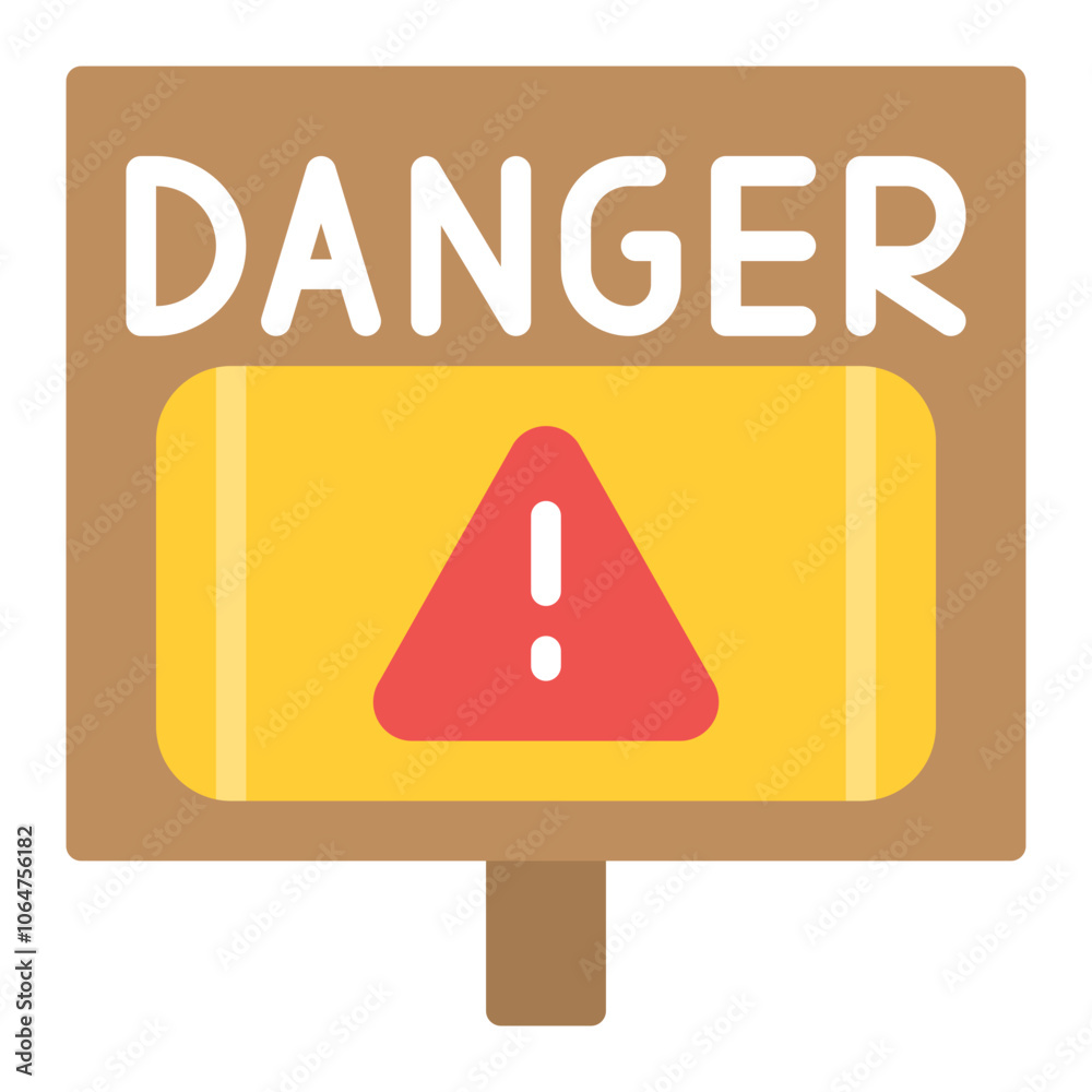 Danger Zone icon vector image. Can be used for Shooting. Danger Zone icon vector image. Can be used for Shooting.