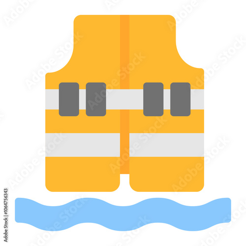 Life Jacket icon vector image. Can be used for Shooting.