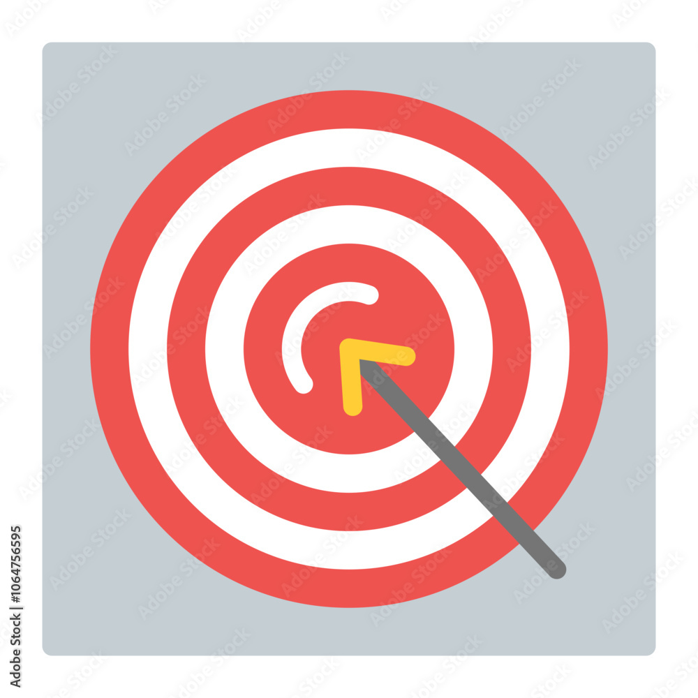 Target icon vector image. Can be used for Shooting. Target icon vector image. Can be used for Shooting.