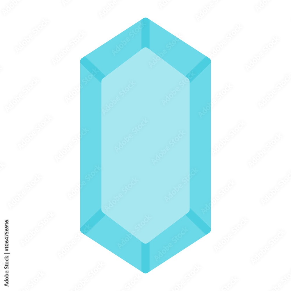 Gem icon vector image. Can be used for Fairytale. Gem icon vector image. Can be used for Fairytale.