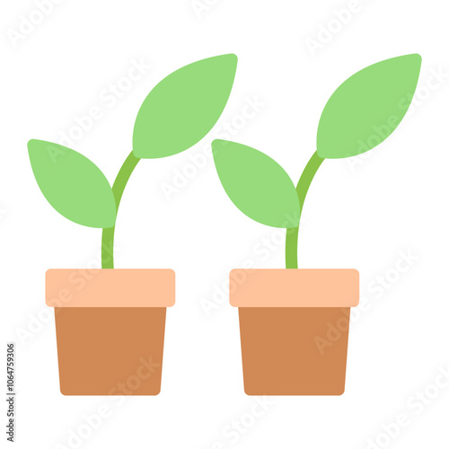 Plants icon vector image. Can be used for Global Warming.