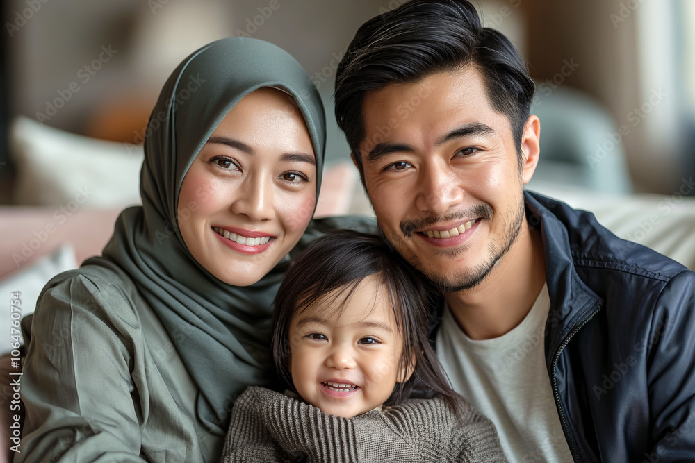 The picture shows the harmony of a family, happiness, lasting love. Family photo. The picture shows the harmony of a family, happiness, lasting love. Family photo.