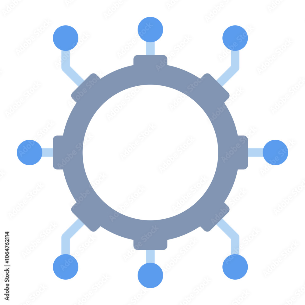 Automation Solutions icon vector image. Can be used for Cyberpunk. Automation Solutions icon vector image. Can be used for Cyberpunk.