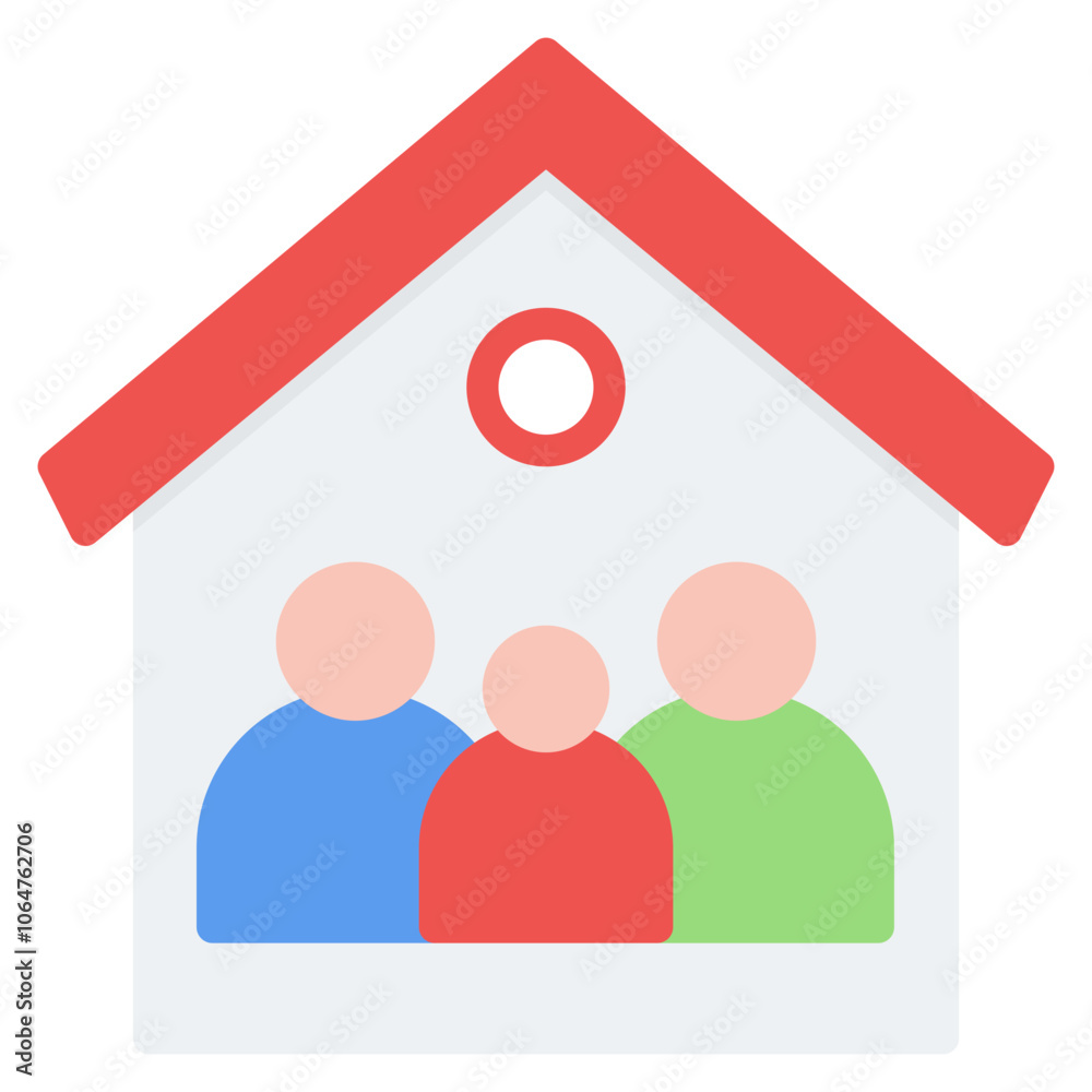 Coliving Space icon vector image. Can be used for Coworking Space. Coliving Space icon vector image. Can be used for Coworking Space.