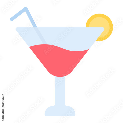 Cosmopolitan icon vector image. Can be used for Bar.