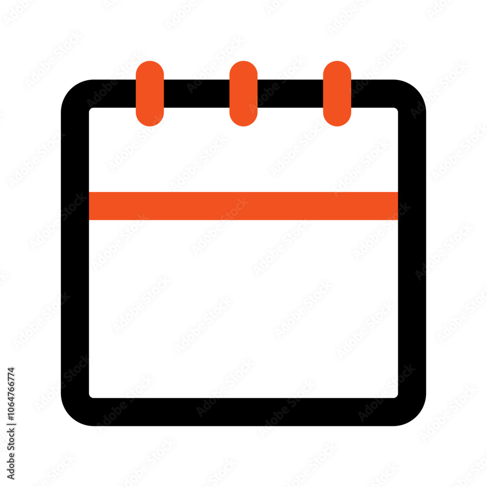 calendar line color icon