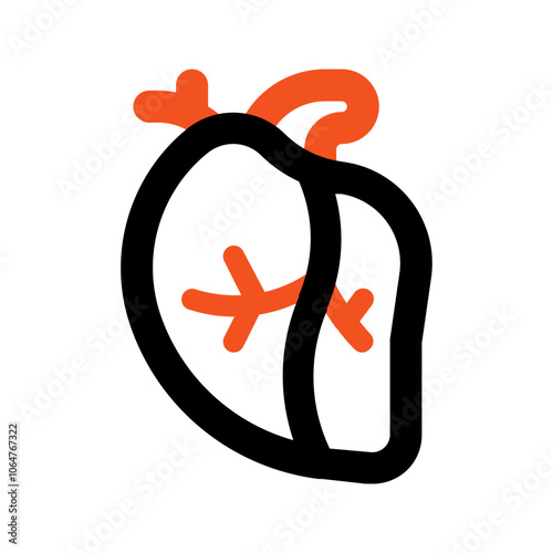 heart line color icon