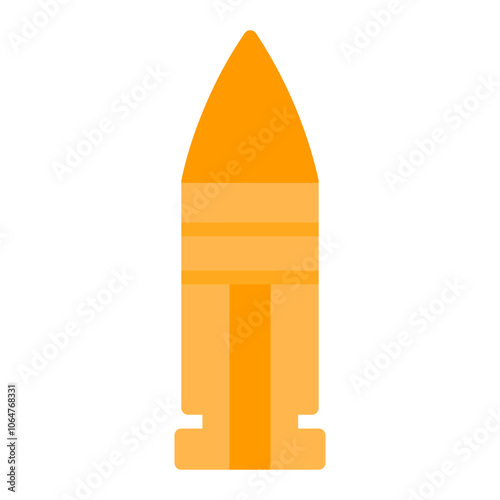 Bullet icon vector image. Can be used for Crime Investigation.