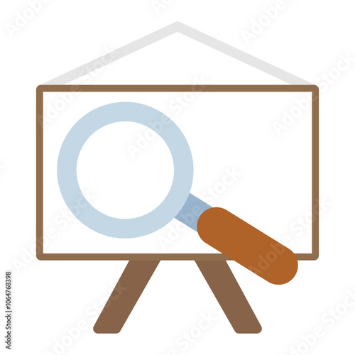 Canvasing icon vector image. Can be used for Crime Investigation.