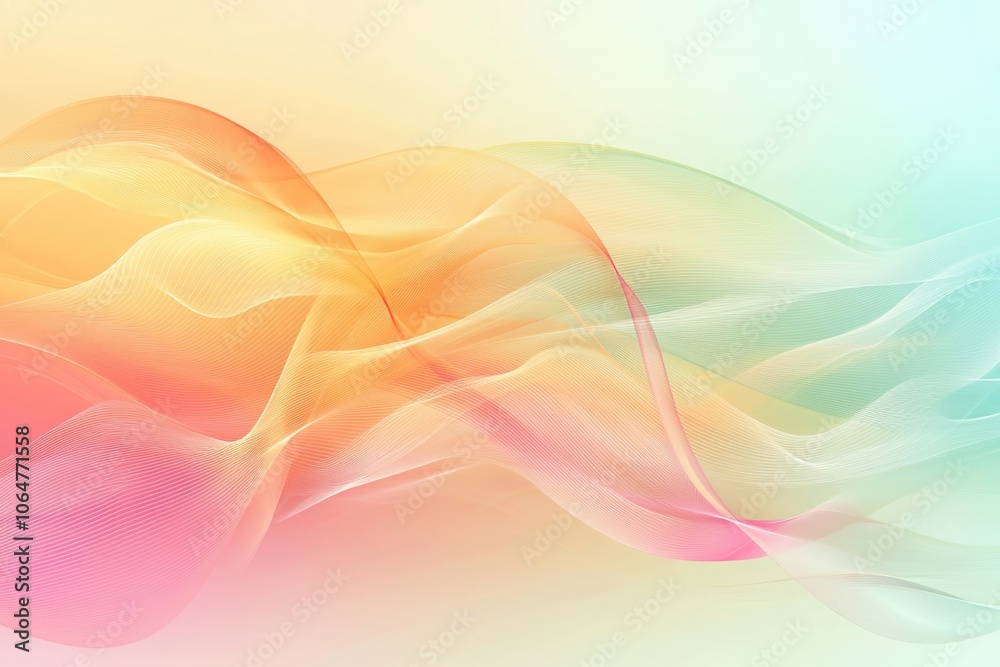 Fluid dynamics of abstract waves and flowing lines creating a captivating background for modern designs Fluid dynamics of abstract waves and flowing lines creating a captivating background for modern designs