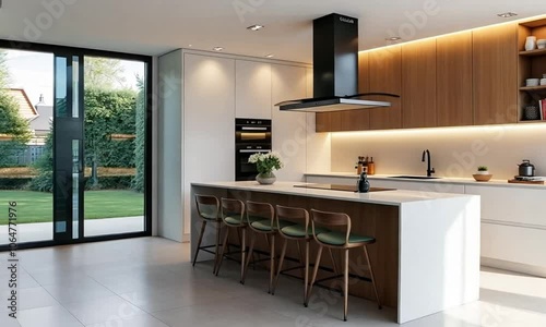 modern kitchen interior