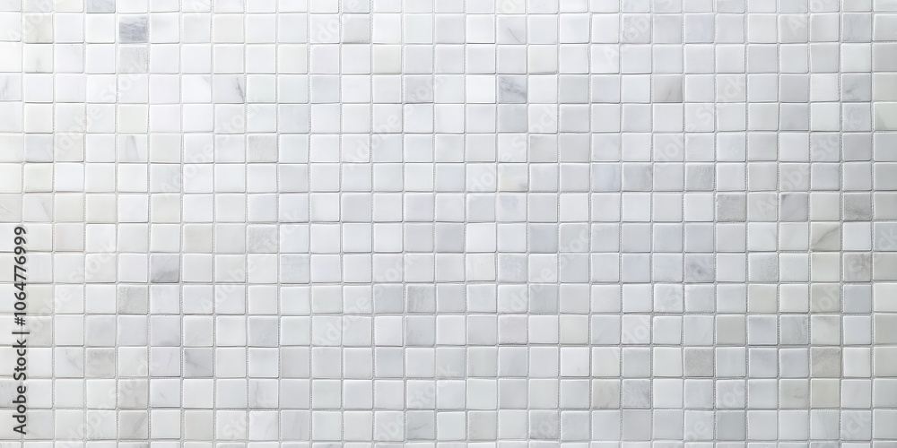 Marble floor for background Tile marble floor. White tile checkered background bathroom floor texture. Ceramic wall and floor tiles mosaic background in bathroom