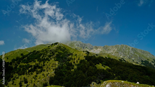 Campitello Matese,la strada panoramica SP106,Campobasso,Molise,Italia photo