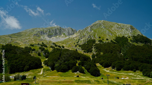 Campitello Matese,la strada panoramica SP106,Campobasso,Molise,Italia photo