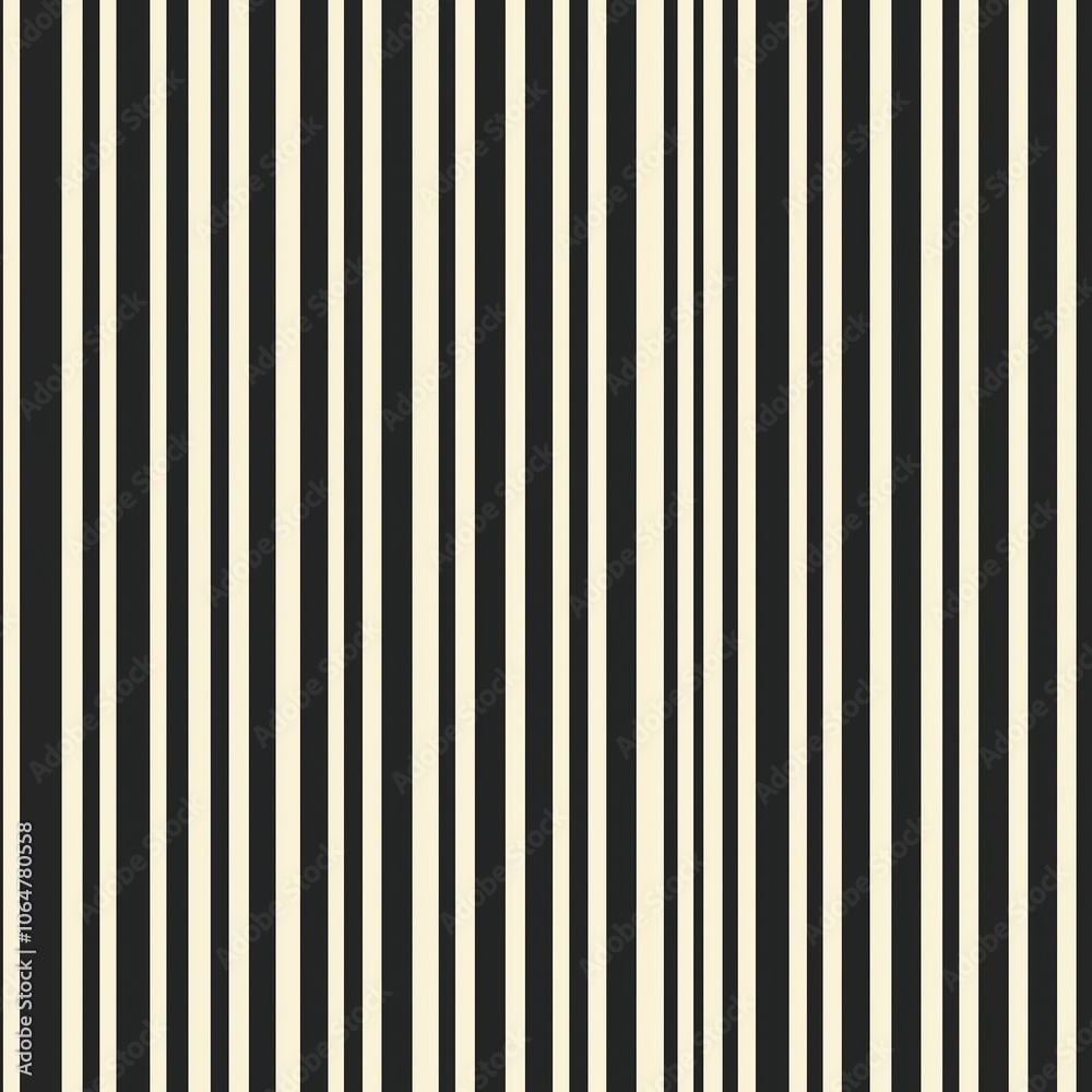 Minimalist black and white vertical striped pattern abstract background with high contrast design creating visual optical illusion effect Minimalist black and white vertical striped pattern abstract background with high contrast design creating visual optical illusion effect