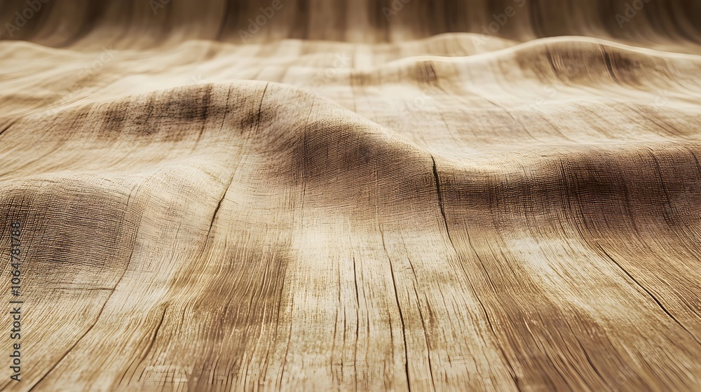 Fototapeta premium A natural wood grain texture in a light oak finish, offering an organic and rustic background that’s both modern and warm