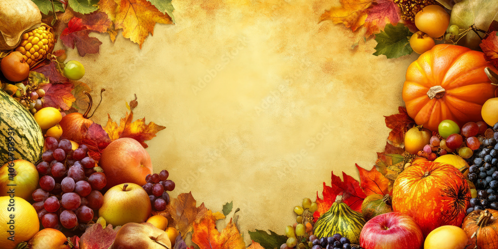 Autumn fallen leaves in a sun-dappled forest,Thanksgiving Concept,Generated By Ai Autumn fallen leaves in a sun-dappled forest,Thanksgiving Concept,Generated By Ai