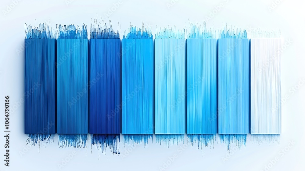 Professional blue bar chart displaying four data bars in varying shades of blue, set against a clean, white background. Professional blue bar chart displaying four data bars in varying shades of blue, set against a clean, white background.