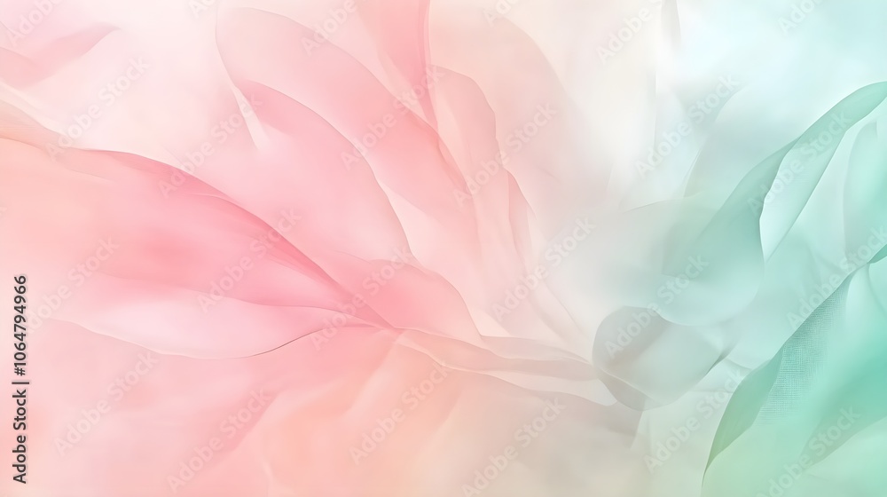A simple gradient background in soft pastel shades like pink and mint, providing a gentle, calming effect. A simple gradient background in soft pastel shades like pink and mint, providing a gentle, calming effect.