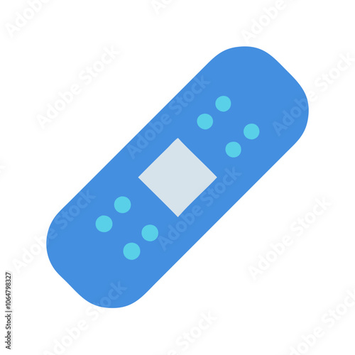 High-quality bandage vector illustration for medical graphics, perfect for healthcare designs, first aid visuals, and wound care projects. Ideal for hospitals and clinics.