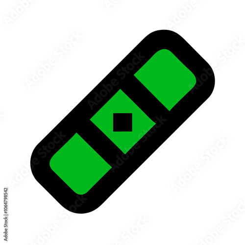 High-quality bandage vector illustration for medical graphics, perfect for healthcare designs, first aid visuals, and wound care projects. Ideal for hospitals and clinics.