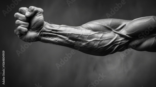 Biceps Brachii: This muscle, found in the upper arm, features two heads and is essential for elbow flexion and supinating the forearm during movement.
 photo