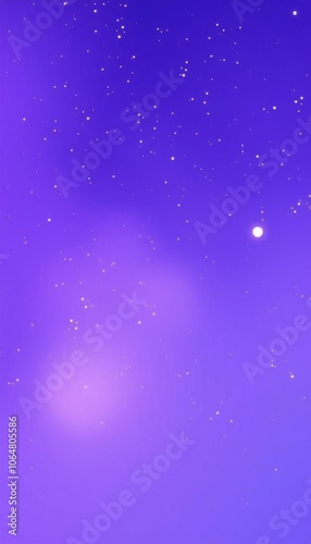 purple and blue background with a white dot and a purple sky