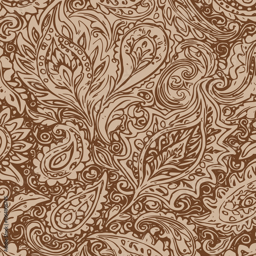 Botanical pattern for fabrics, covers, leaflets, business cards, Happy Birthday cards, Wedding Invitations