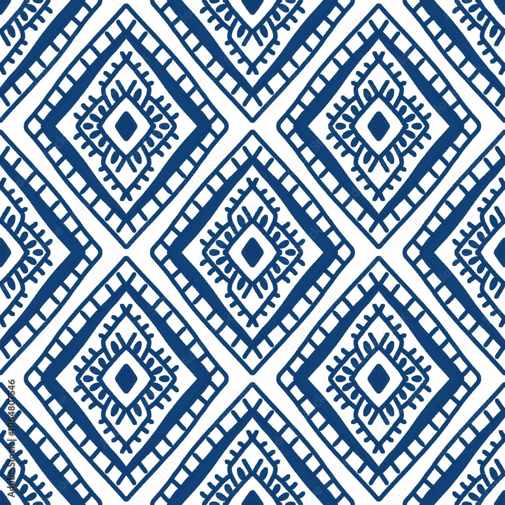 Ikat seamless pattern, geometric design, motif ethnic handmade, Ikat ethnic tribal, boho colors seamless wallpaper Ikat seamless pattern, geometric design, motif ethnic handmade, Ikat ethnic tribal, boho colors seamless wallpaper