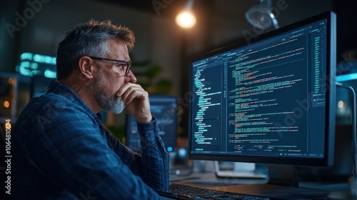 Developer feeling frustrated while debugging a complex code error, common challenges faced in software development