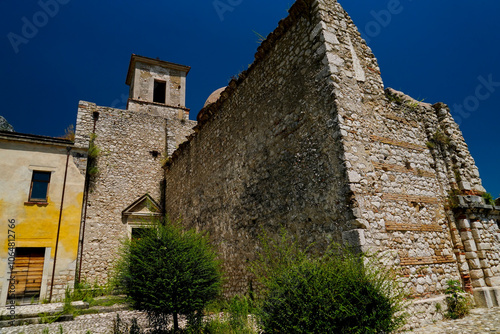 San Pietro Infine, borgo fantasma e Parco della Memoria Storica, Molise Italia photo