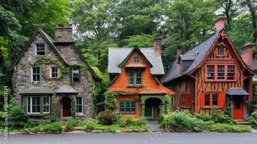 Run-down suburban homes, symbolizing the deterioration of affordable housing options in outlying areas