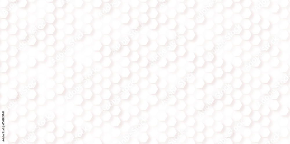 Fototapeta premium Abstract cube hexagon shape background. Vector banner design. Seamless Japanese pattern material .black Color: Gold version.