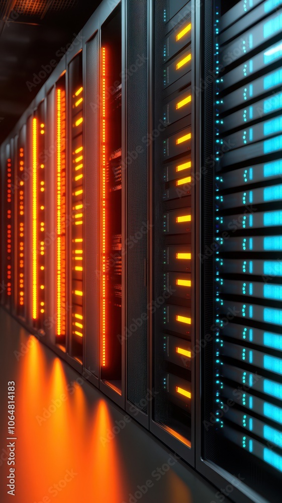 Futuristic analytics hub with neon-lit data grids on a dark background, showcasing advanced technology and innovation. Futuristic analytics hub with neon-lit data grids on a dark background, showcasing advanced technology and innovation.