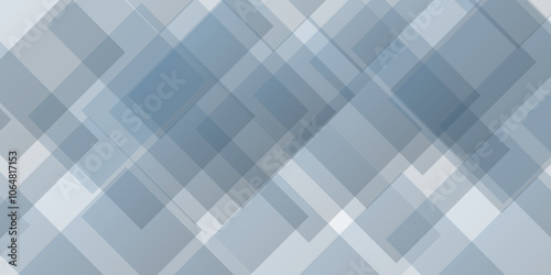 Abstract background with overlay layer. Modern banner geometric shapes creative design. White color technology concept geometric line vector background. Abstract blue light background.