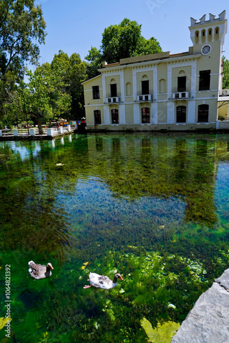 Castello Pandone, lavatoio e peschiera di Venafro, Isernia, Molise, Italia