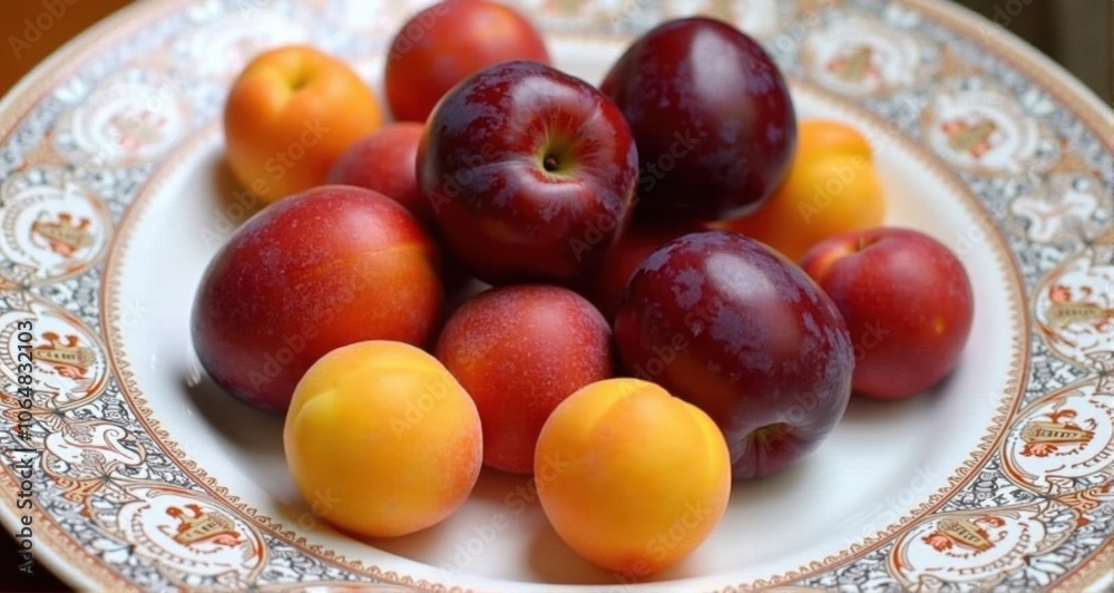Vibrant assortment of fresh fruits Vibrant assortment of fresh fruits