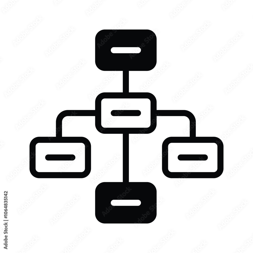 Hierarchical chart, representing team roles and organizational structure Hierarchical chart, representing team roles and organizational structure
