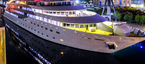 A Superyacht Which Is Home TO Passengers Living A Wealthy Life
