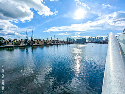 A Balcony View From A Superyacht Which Is Home TO Passengers Living A Wealthy Life photo