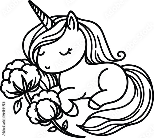 unicorn coloring pages for kids, Magical Unicorn Coloring Pages to Spark Joy, Inspire Creativity, and Fill Little Hearts with Enchantment