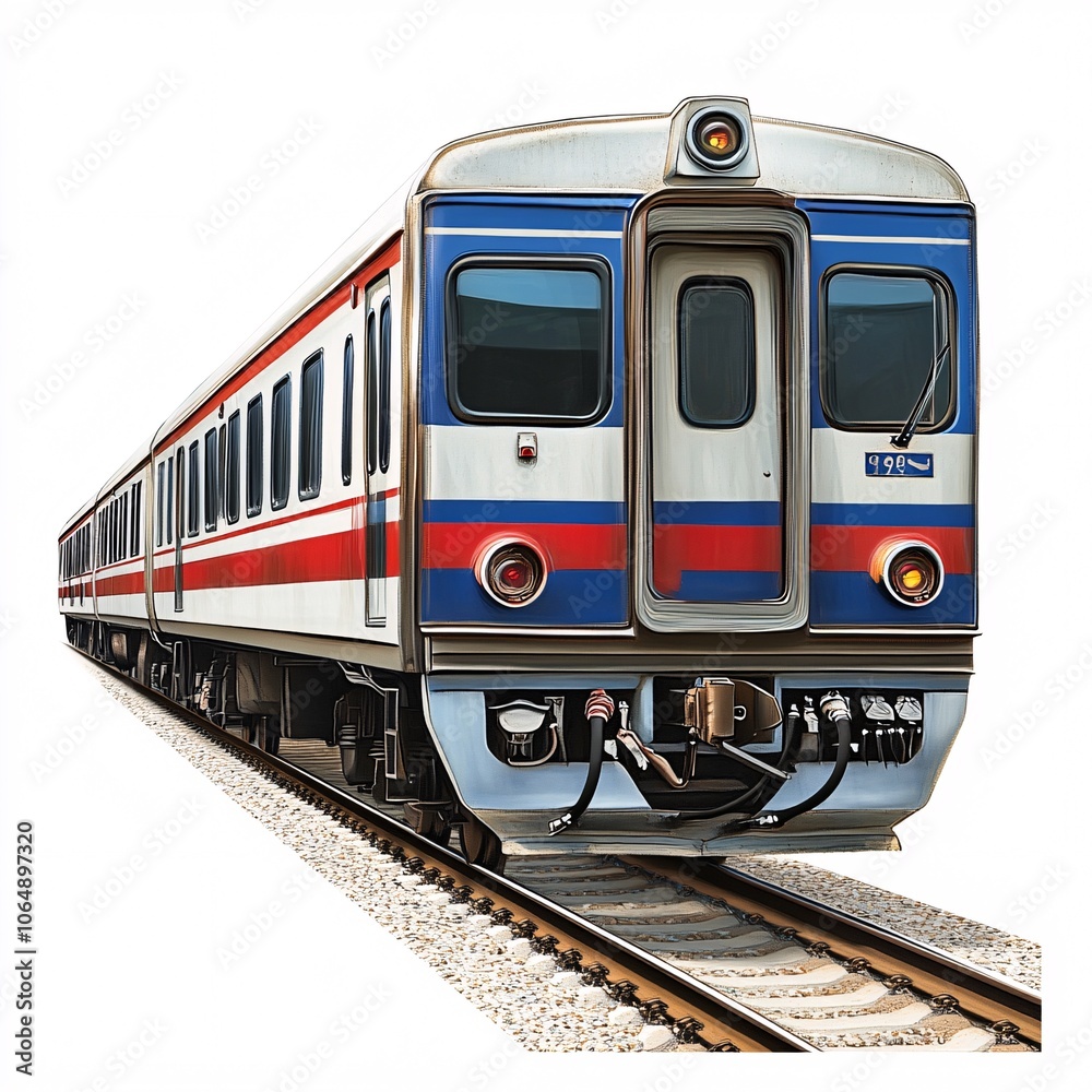 Obraz premium Thai train