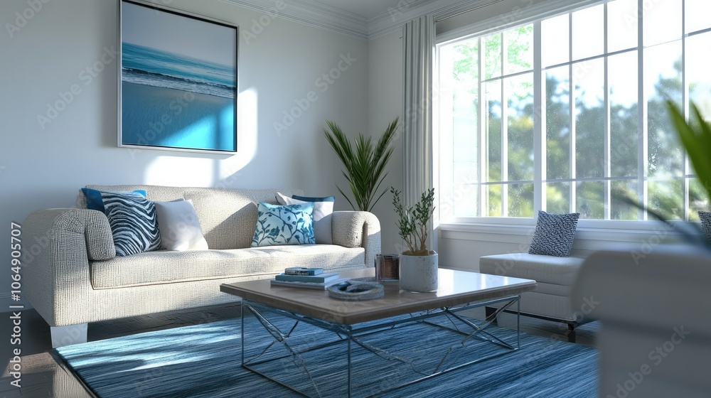 A cozy living room after a thorough cleaning, showcasing neat furniture and organized space, against a bright white background that highlights freshness. A cozy living room after a thorough cleaning, showcasing neat furniture and organized space, against a bright white background that highlights freshness.